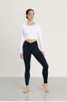 Legging taille haute en V 5565 Intermezzo noir