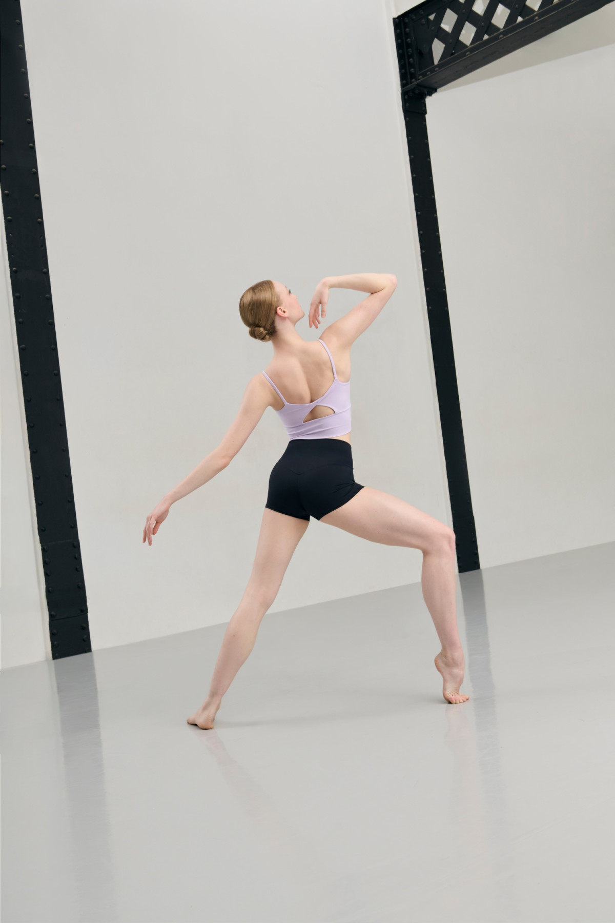 Short taille haute 5566 Intermezzo noir