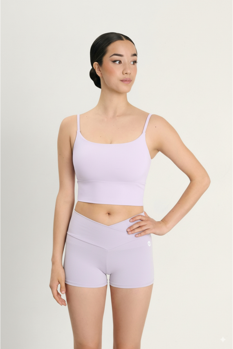 Short taille haute 5566 Intermezzo lavender