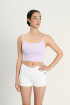 Short taille haute 5566 Intermezzo blanc