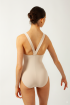 Fierce Gaynor Minden antique pearl leotard