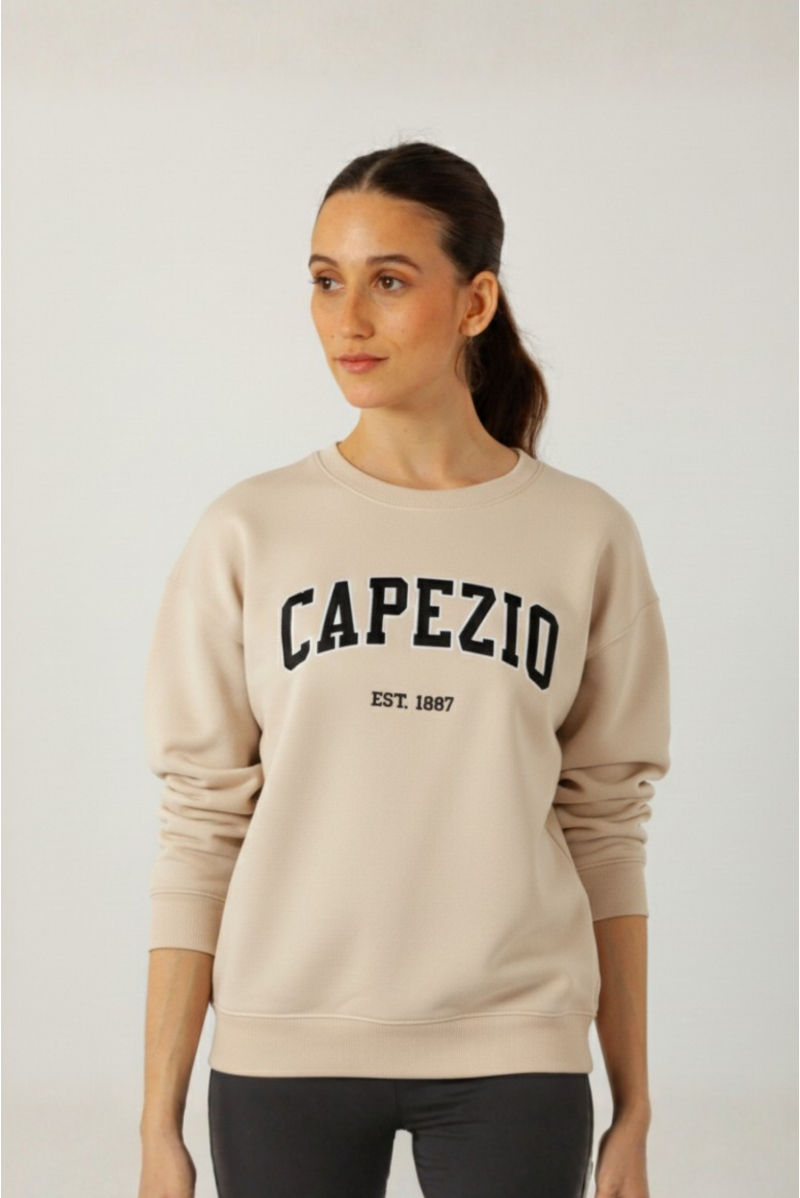 Sweat F6005U Capezio beige