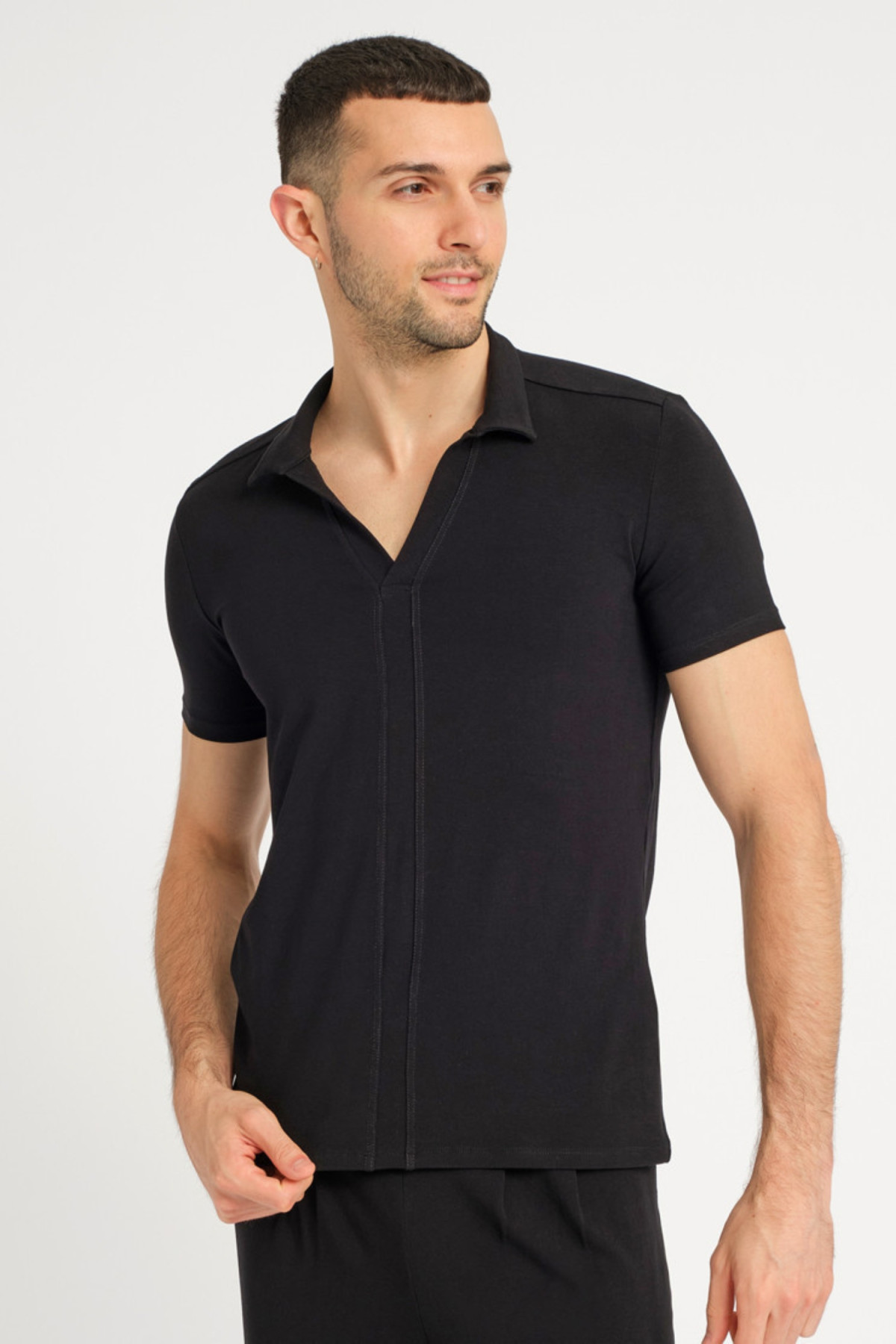 Otello men's shirt collar T-shirt