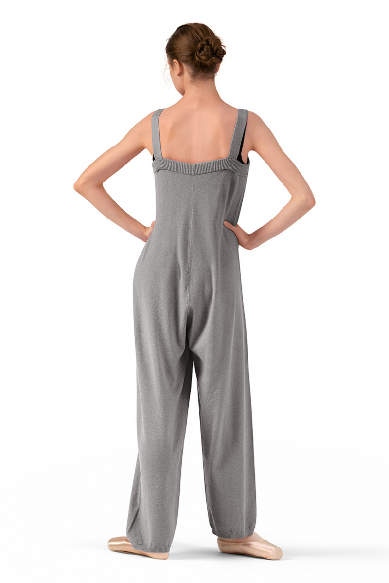 Soft knit warm-up suit U12007 Bloch grey
