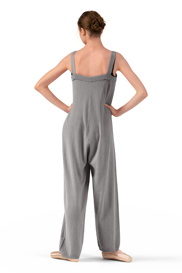 Soft knit warm-up suit U12007 Bloch grey