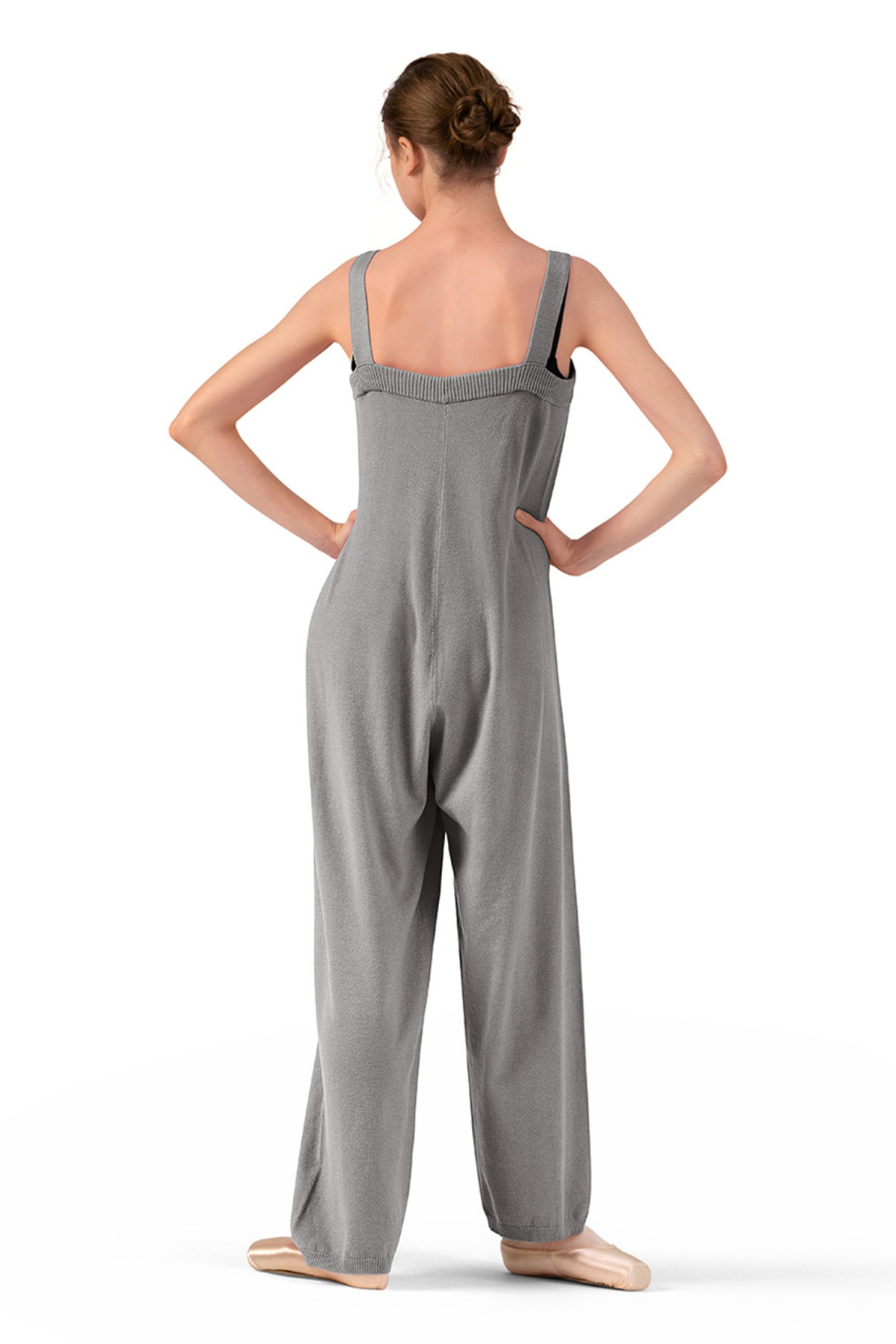 Soft knit warm-up suit U12007 Bloch grey