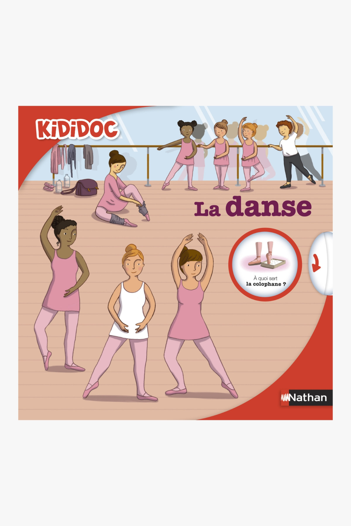 Livre Kididoc : La danse - Nathan