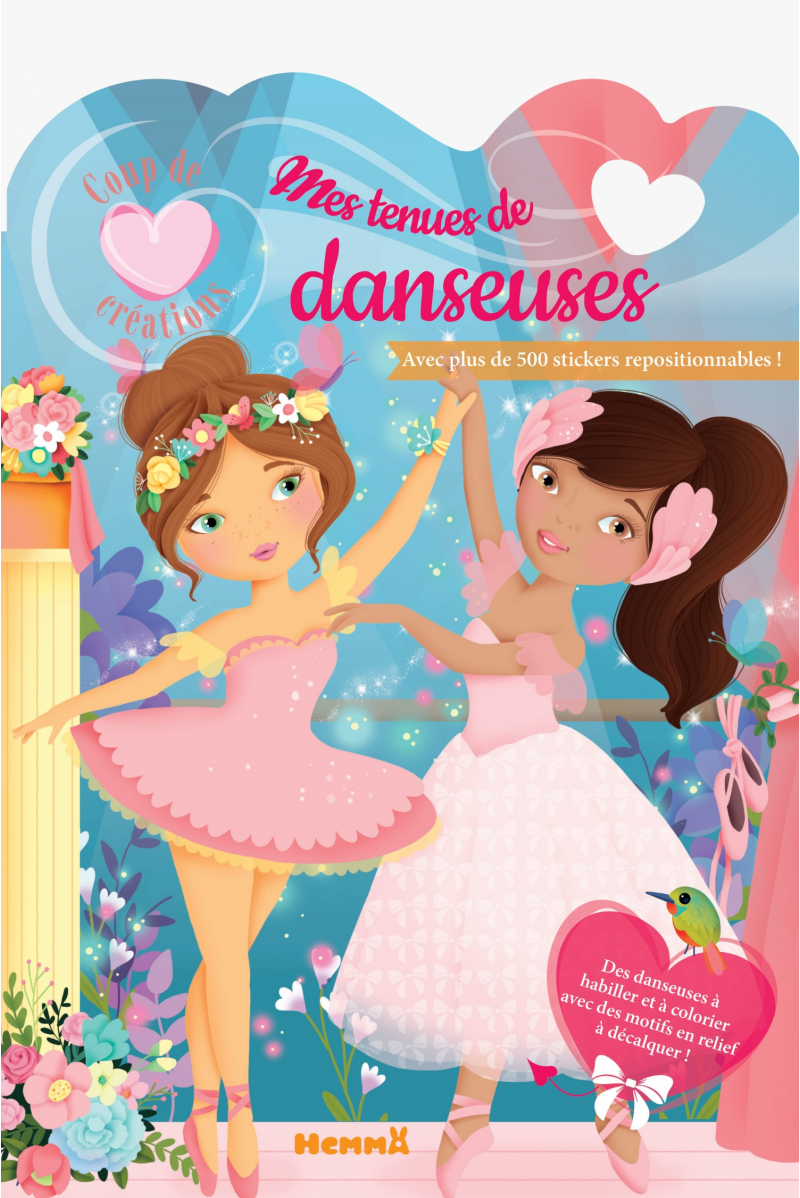 Autocollants « Mes tenues de danseuses » - Hemma