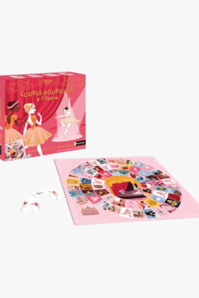 Jeu de société « Course poursuite à l'Opéra » - Nathan