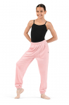 Pantalon de jogging en velours enfant CP80004 Bloch rose