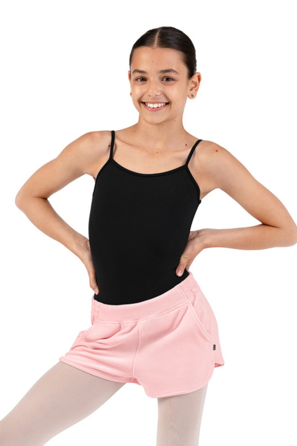 Short en velours enfant CR90008 Bloch rose