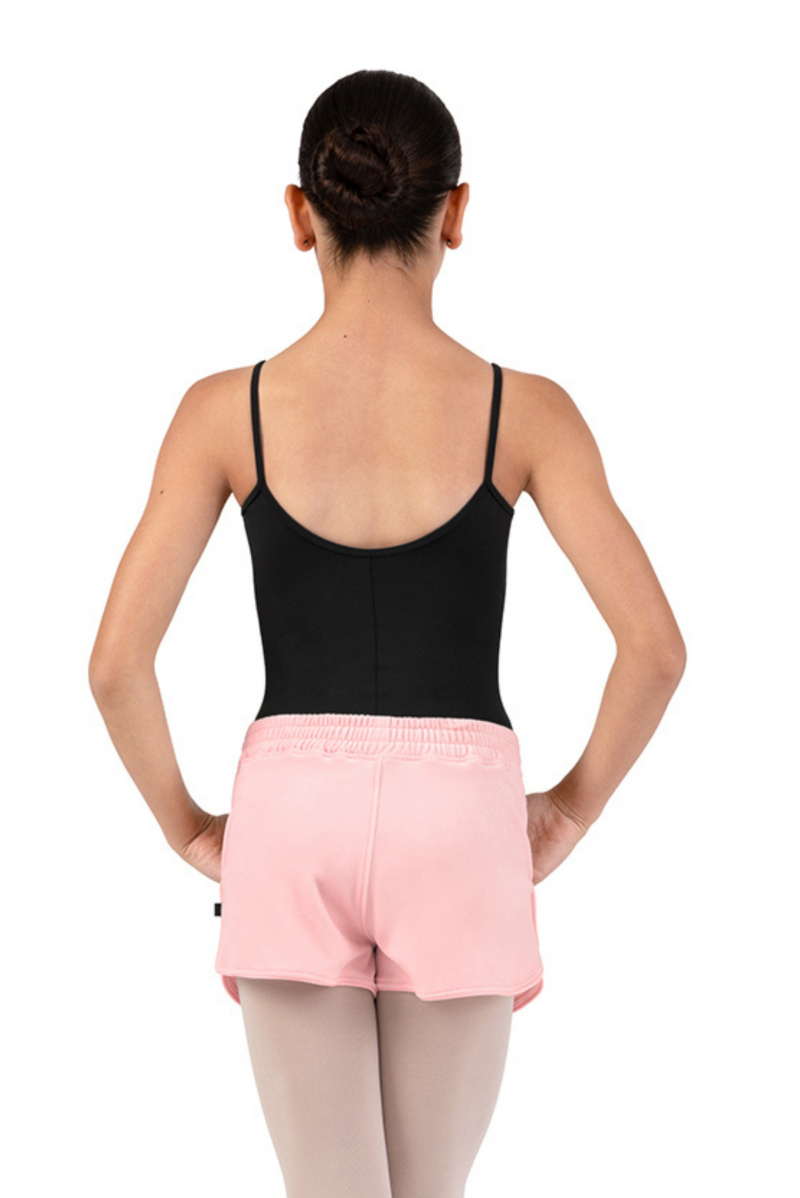 Children's velour shorts CR90008 Bloch pink