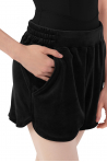 Short en velours R90007 Bloch noir
