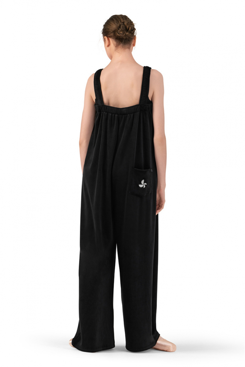 Combinaison en velours U12005 Bloch noir