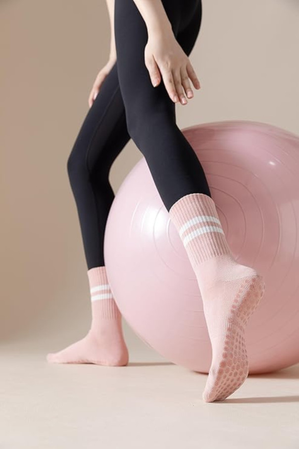 Chaussettes antidérapantes Pilates