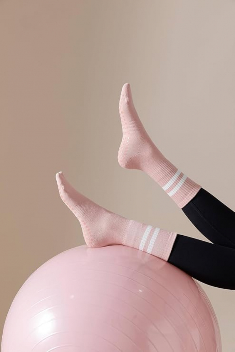 Chaussettes antidérapantes Pilates