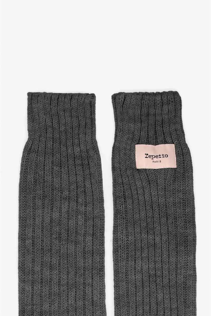 Guêtres logotées Repetto A0201 grises