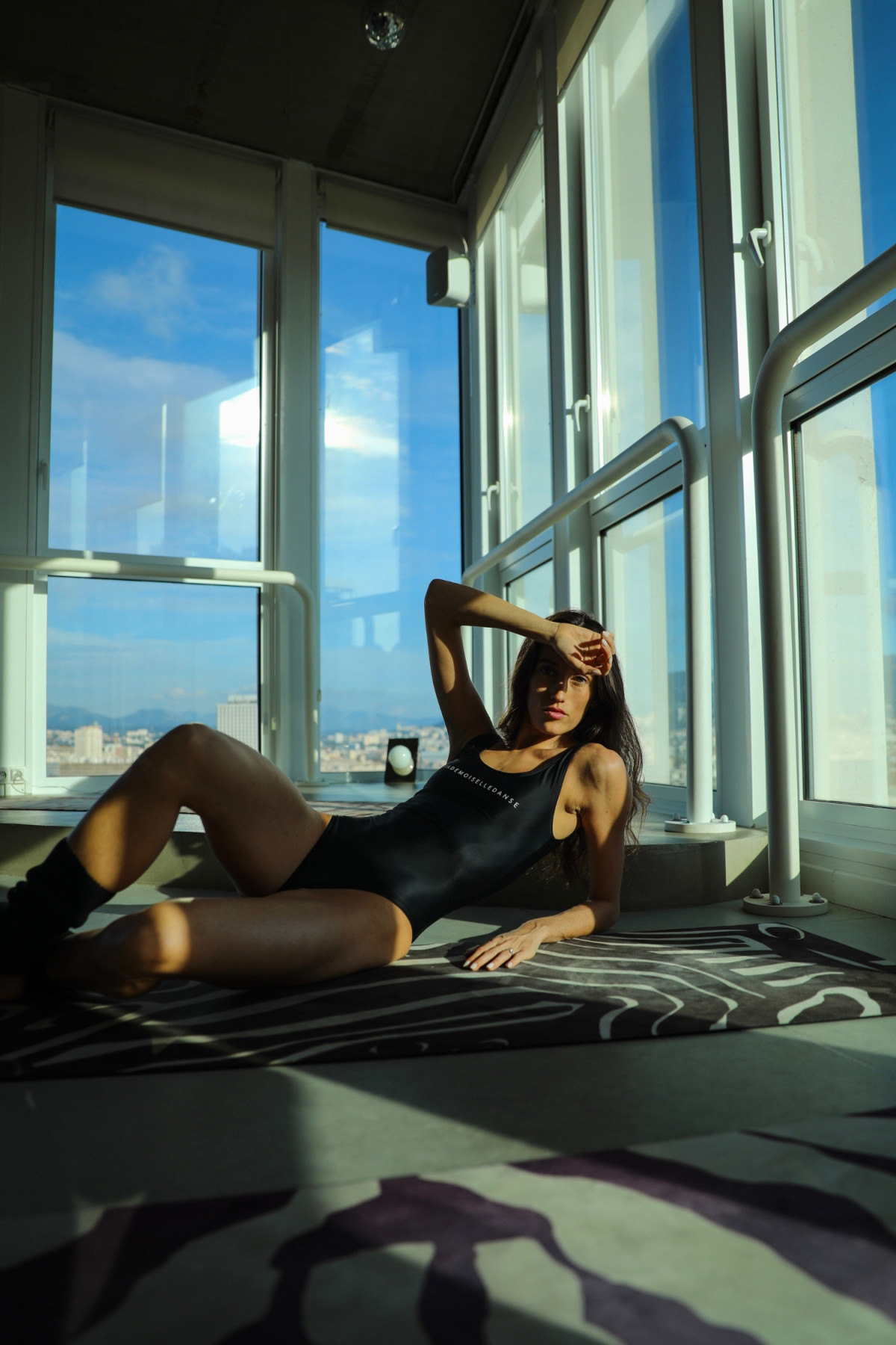 Joe Mademoiselle Danse leotard with wide straps