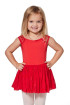 Children's tutu dress F12428C Capezio red