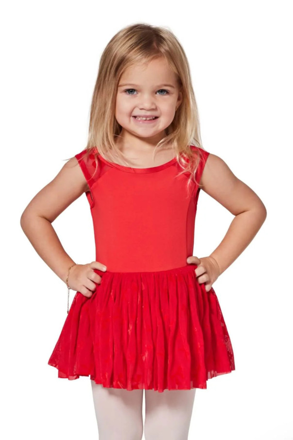 Robe tutu enfant F12428C Capezio rouge