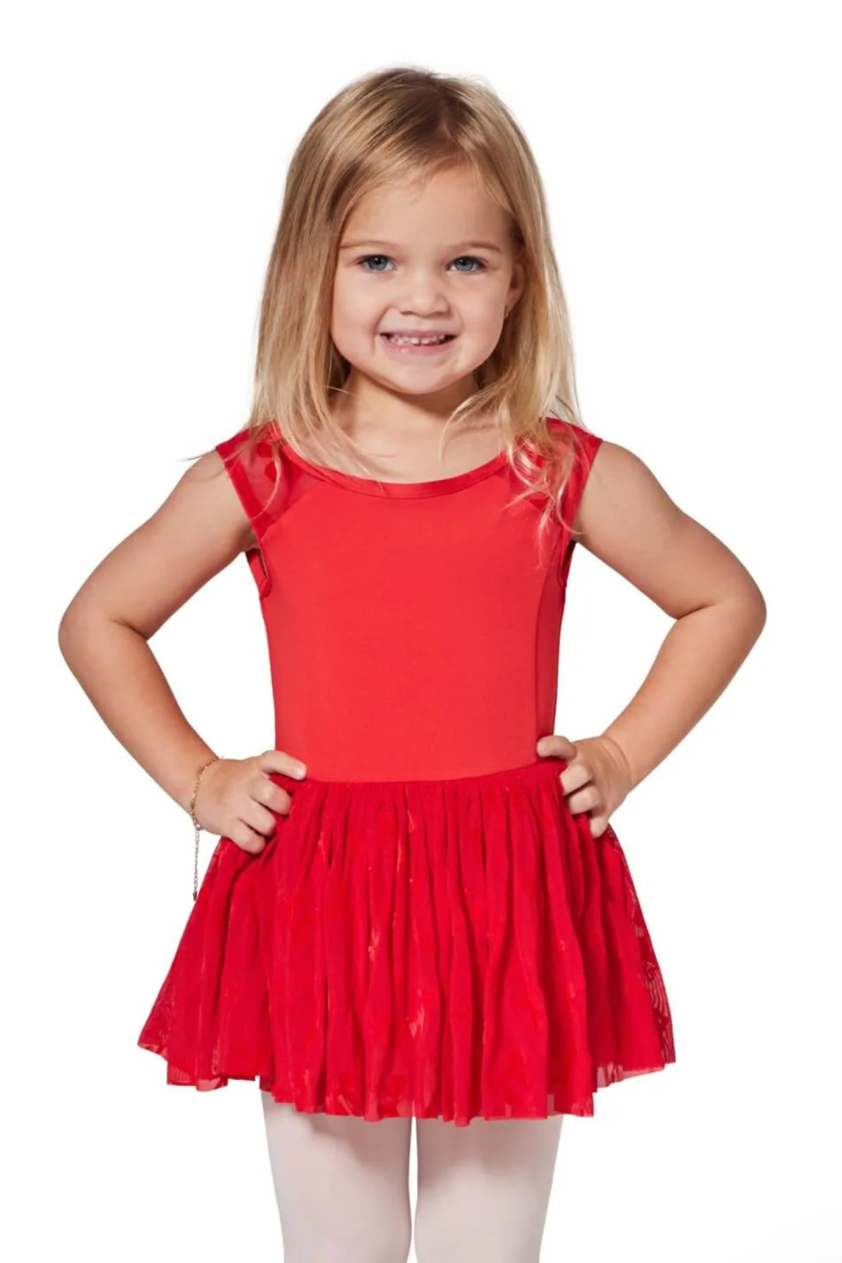 Robe tutu enfant F12428C Capezio rouge