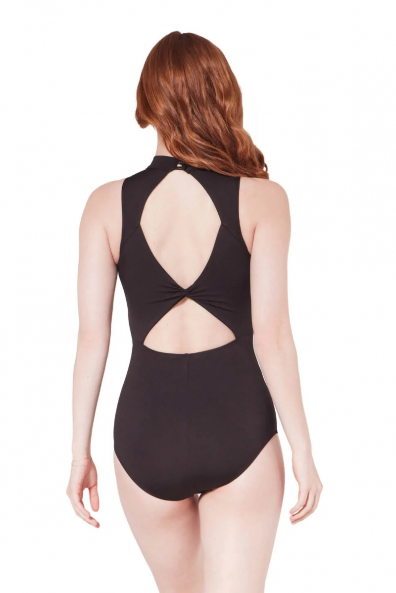Leotard high neck F12412W Capezio black