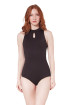Leotard high neck F12412W Capezio black