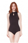 Leotard high neck F12412W Capezio black