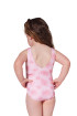 Children's floral leotard F12432C Capezio pink