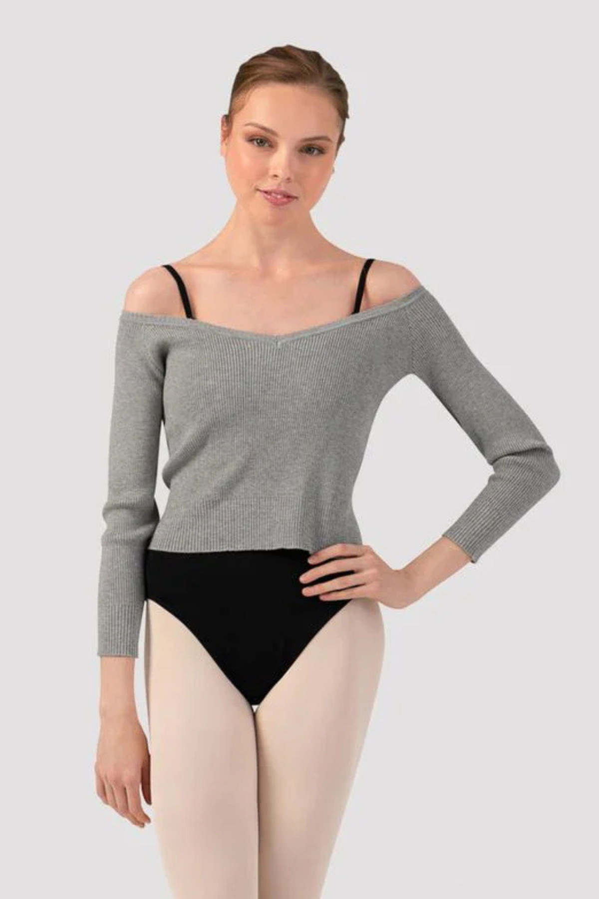 Pull court Z30017 Bloch gris