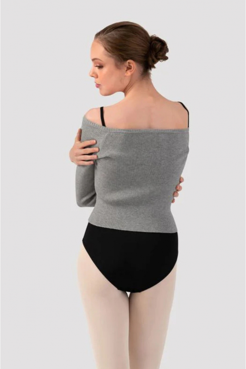 Pull court Z30017 Bloch gris