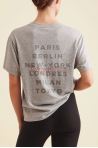 Tee-shirt city ballet Repetto gris