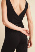 Repetto black wrap-around jumpsuit S0743