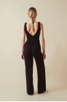 Repetto black wrap-around jumpsuit S0743