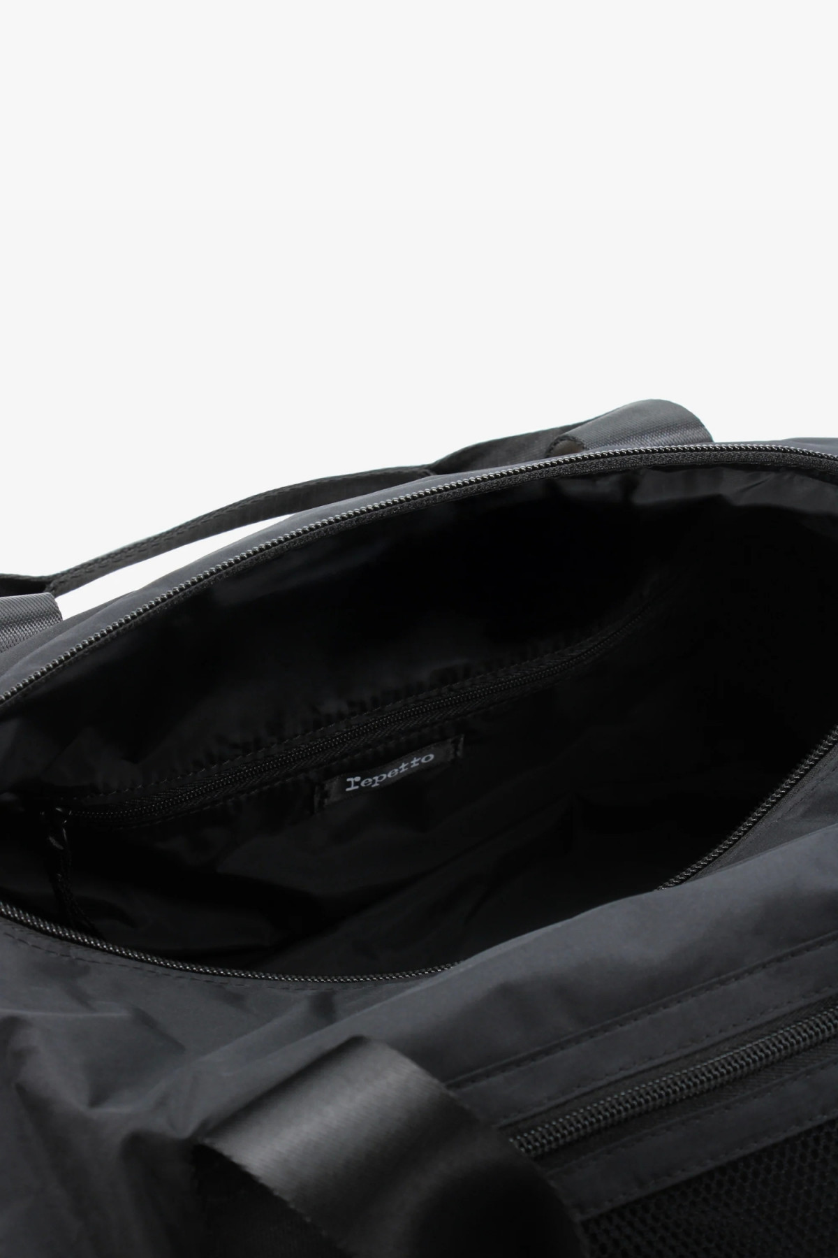 Repetto large nylon duffel bag B0233NL black