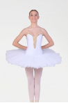 Tutu Harmony white and gold trim