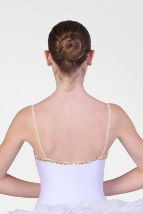 Tutu Harmony white and gold trim