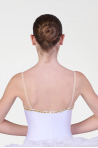 Tutu Harmony white and gold trim