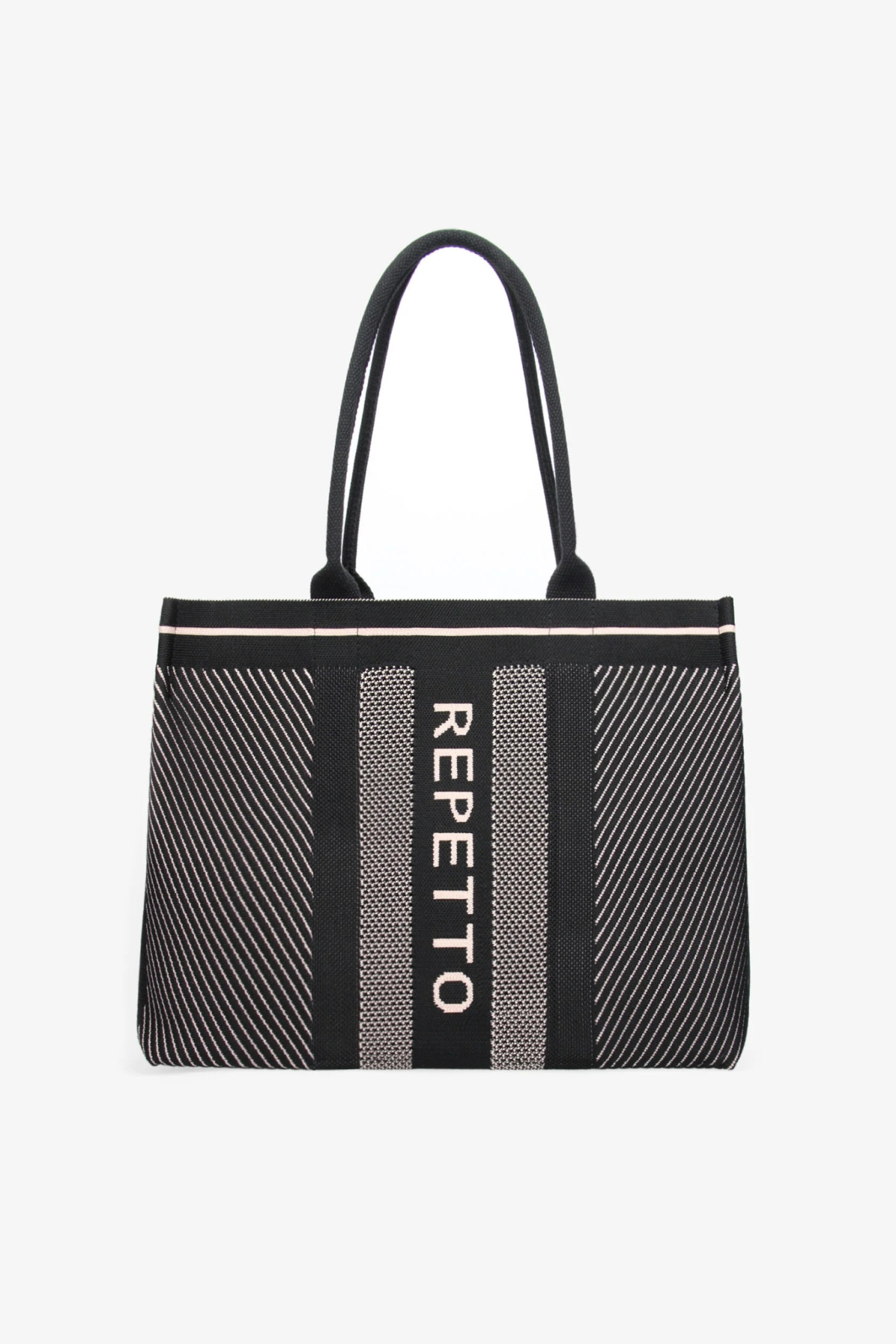 Large Shoulder Bag Repetto B0394TR black