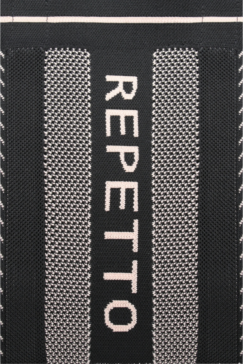 Grand sac épaule Repetto B0394TR noir