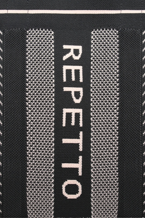 Large Shoulder Bag Repetto B0394TR black