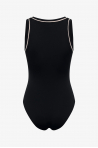 Repetto black V-neck bodysuit S0749
