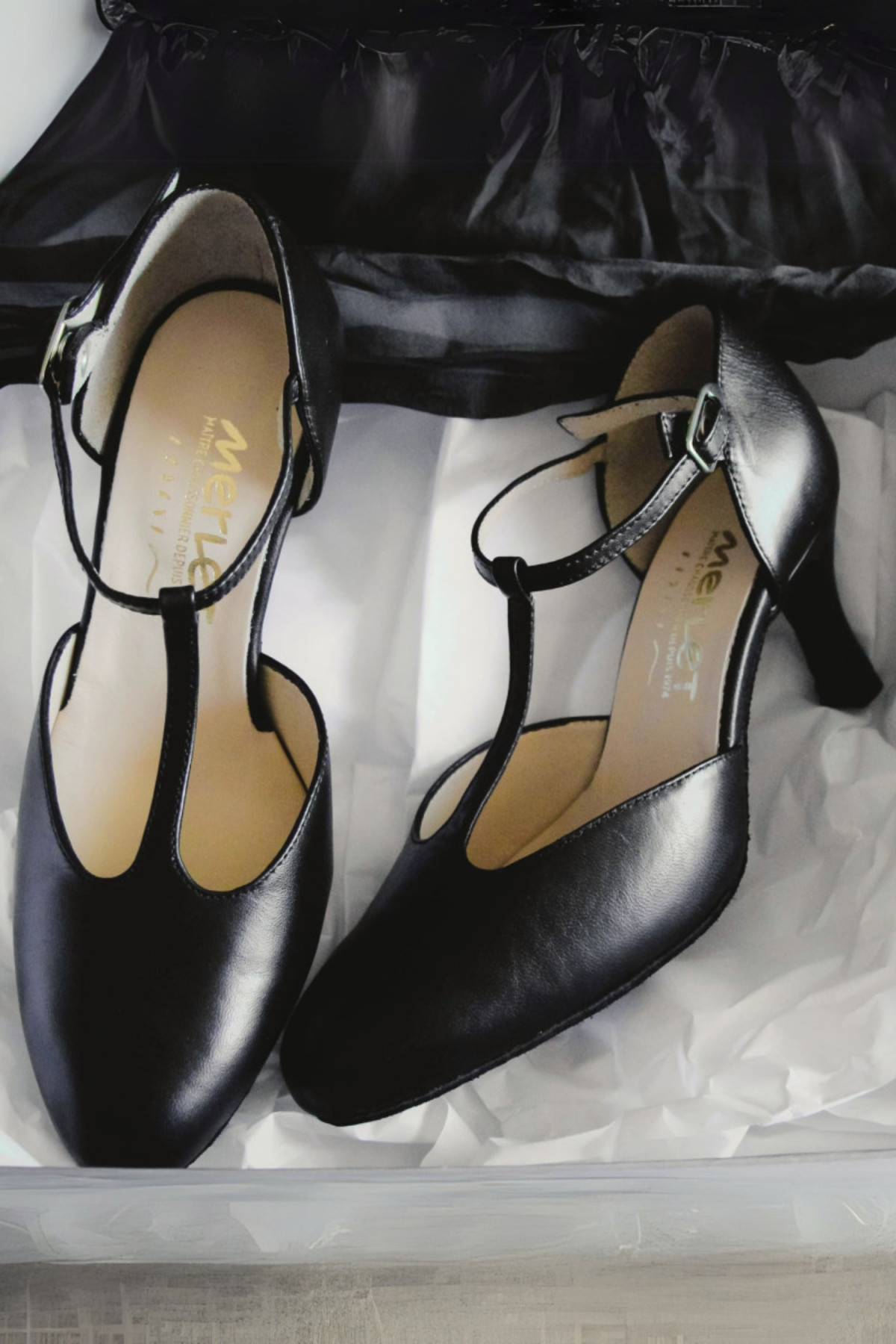 Nina Merlet ballroom dancing shoes
