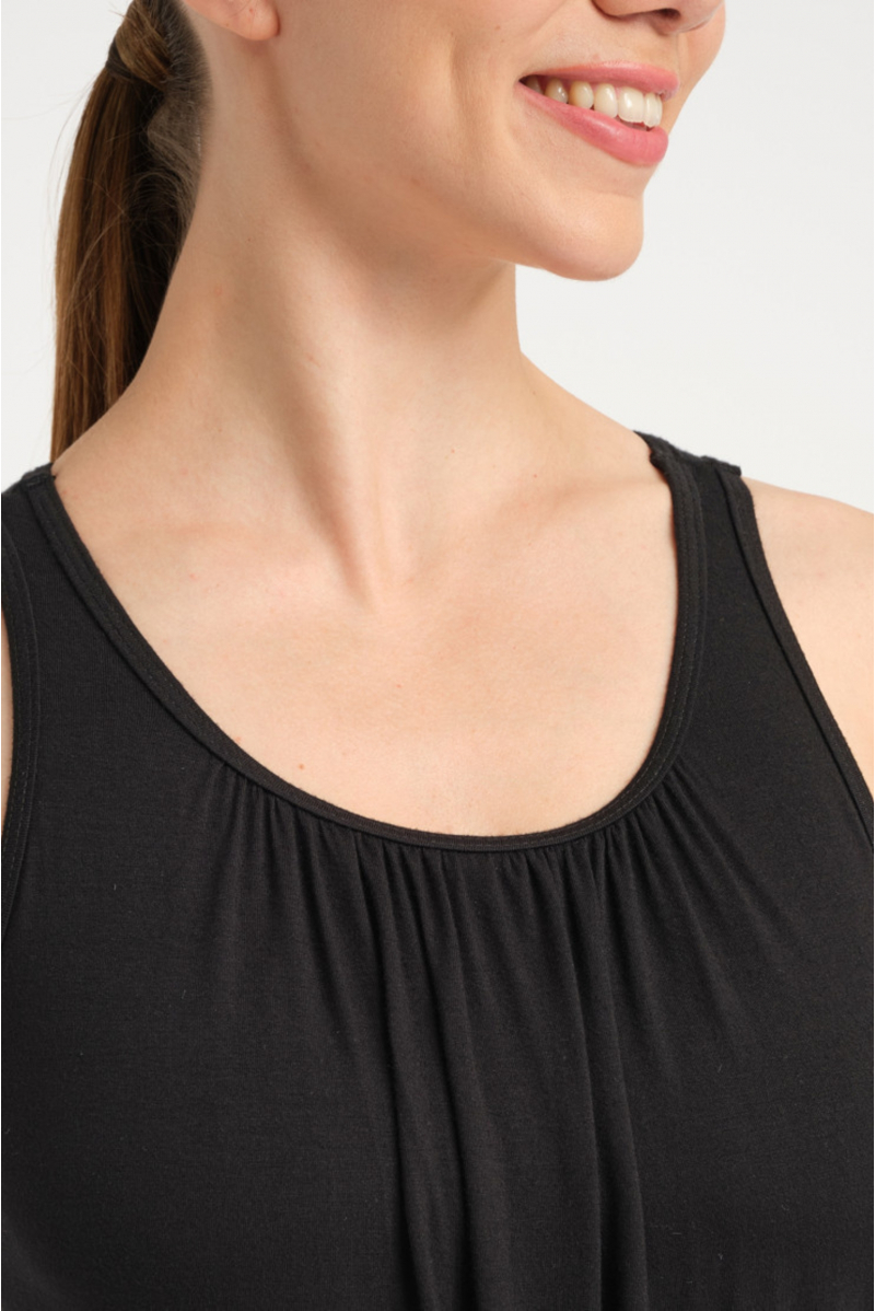 Baphia Temps Danse black tank top
