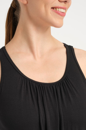Baphia Temps Danse black tank top