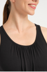 Baphia Temps Danse black tank top