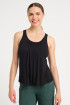 Baphia Temps Danse black tank top
