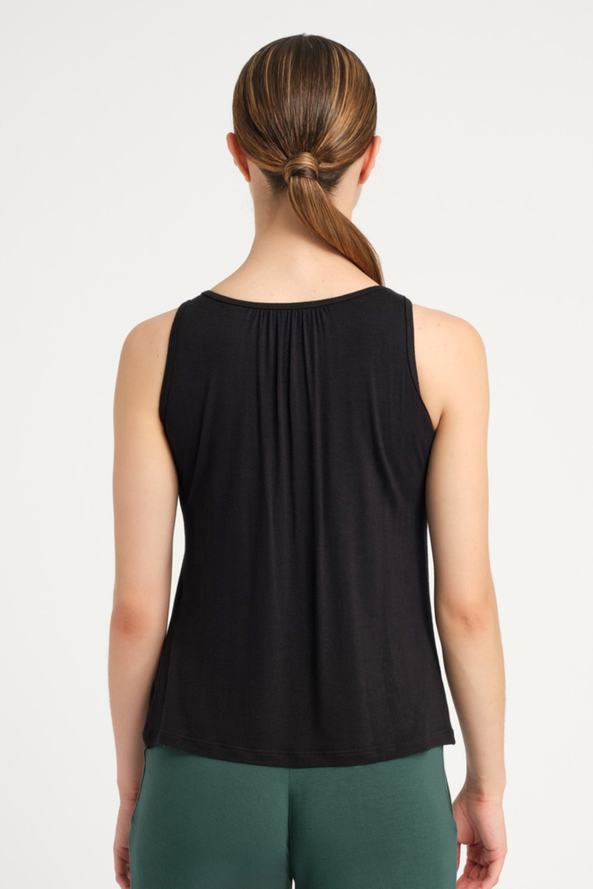 Baphia Temps Danse black tank top