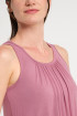 Baphia Dance Time Tank Top in Mauve