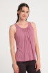Baphia Dance Time Tank Top in Mauve